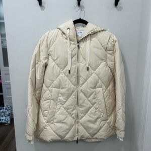 NEW Reiss Thea Diamond Quilted Parka- small
